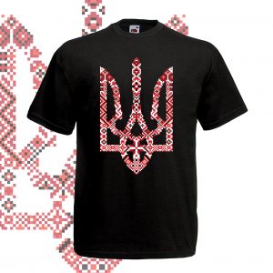 купить футболку с гербом украины