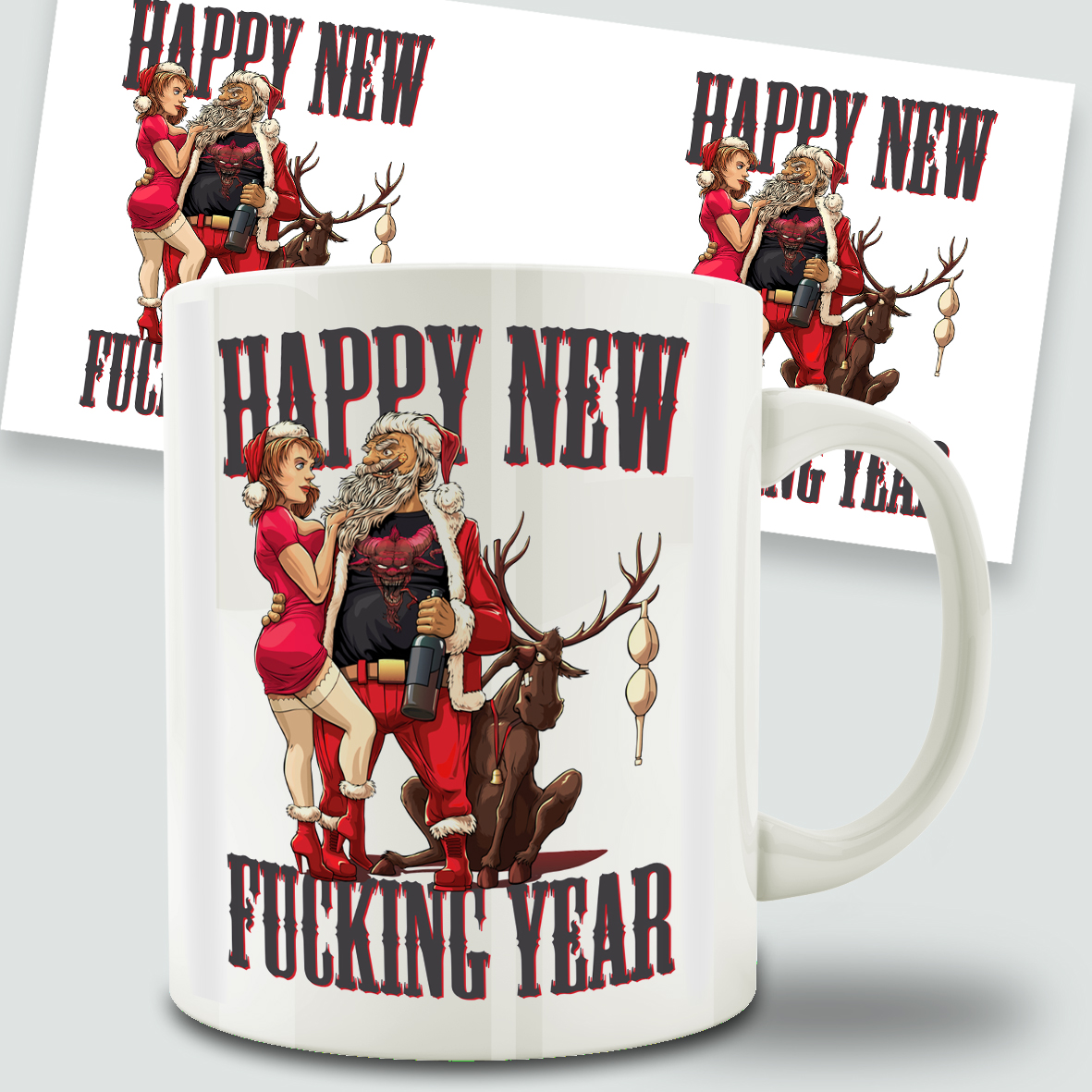 Чашка Happy New Fucking Year