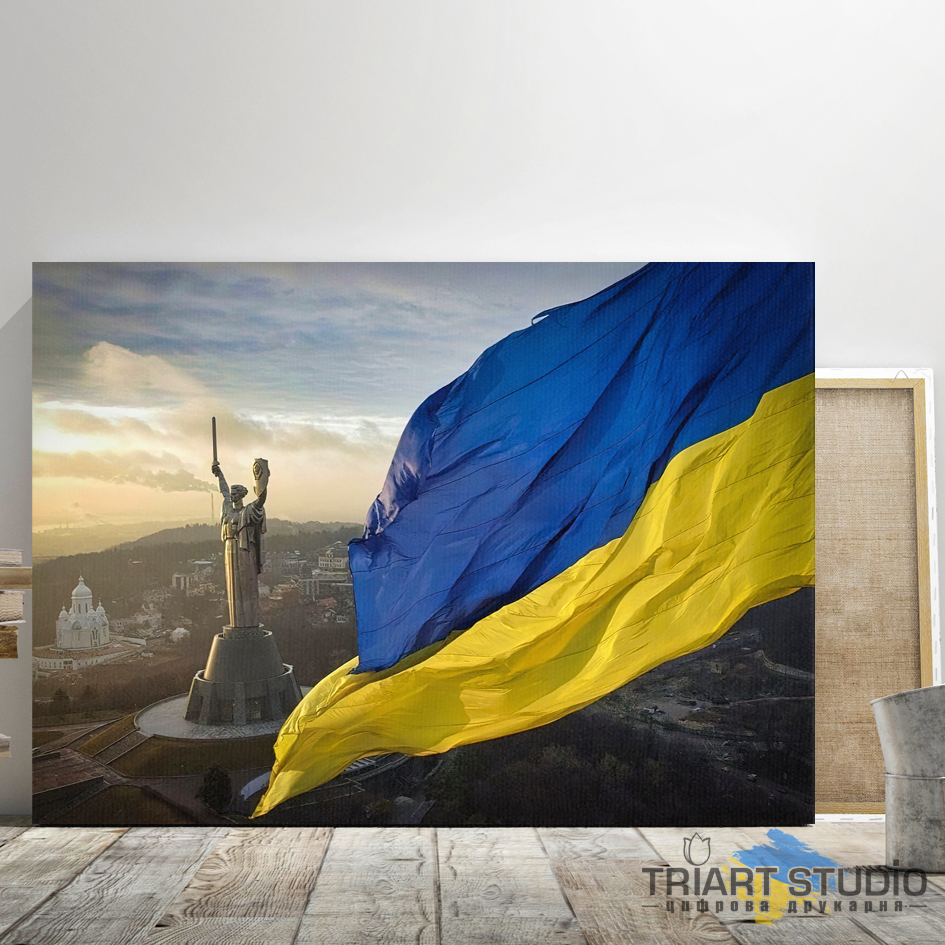 Картина на холсте Сильна Україна